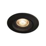 SLV Belgium - Encastré de plafond outdoor Varu QPAR51 DL noir IP20/65 - 1001930