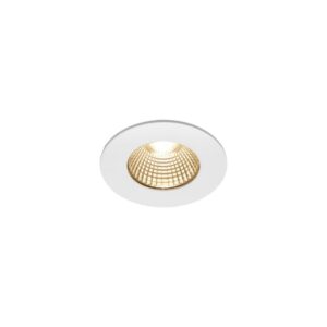 SLV Belgium - Encastré outdoor de plafond Patta-I LED rond DL IP65 blanc 1800-3000K - 1002099