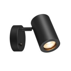SLV Belgium - Enola_b applique noir QPAR51 max 50W avec interrupteur - 1000729