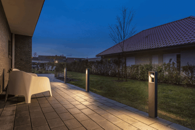 SLV Belgium - Eskina frame 75 FL lampe à poser LED outdoor single anthra CCT switch 3000/4000K - 1004750 – Image 2