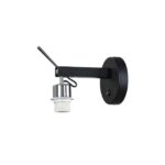 SLV Belgium - Fenda E27 applique en saillie intérieure noire sans diffuseur - 1003034
