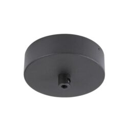 Cache-piton de plafond noir FITU, configuration visible