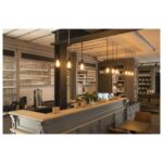 Suspension noire E27 230V 60W avec câble 5 m pour éclairage intérieur