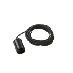 Suspension E27 230V 60W 5 m noir, configuration visible