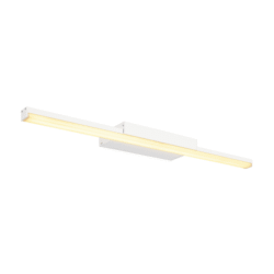Applique miroir LED GLENOS blanc, configuration visible