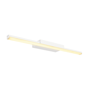 Applique miroir LED blanche avec diffuseur linéaire 3000K 4000K fixation murale