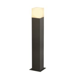 SLV Belgium - Grafit SL60 balise 11W E27 230V +boite de connexion H60cm anthracite/blanc IP44 - 231225
