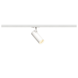 Détails visibles de Spot LED sur rail blanc 11W 3000K 35° orientable pour Éclairage sur rail