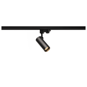 Spot LED noir sur rail orientable 11W 3000K