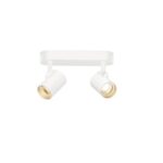 SLV Belgium - Helia LED double applique/plafonnier blanc LED 18W 3000K 35° - 156511