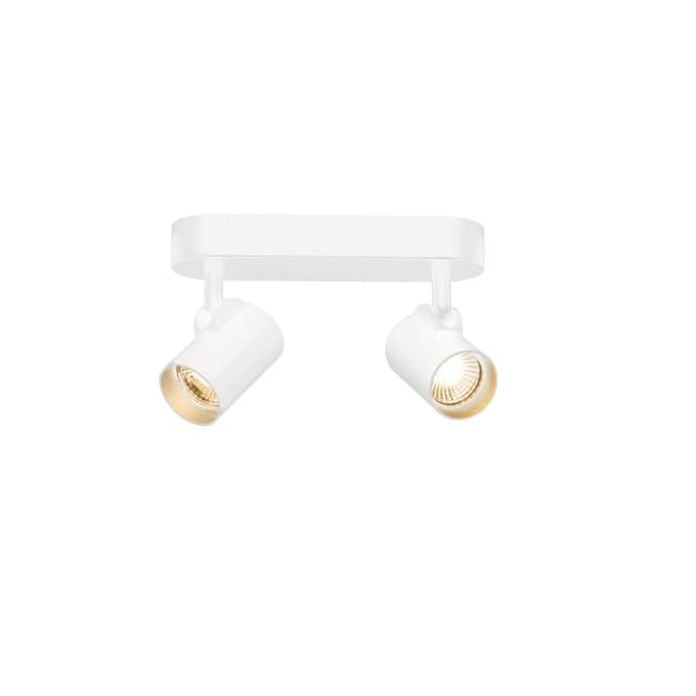SLV Belgium - Helia LED double applique/plafonnier blanc LED 18W 3000K 35° - 156511 SLV Belgium - Helia LED double applique/plafonnier blanc LED 18W 3000K 35° - 156511