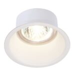 SLV Belgium - Horn GU10 encastrable plafond 50W 230V blanc mat - 112911
