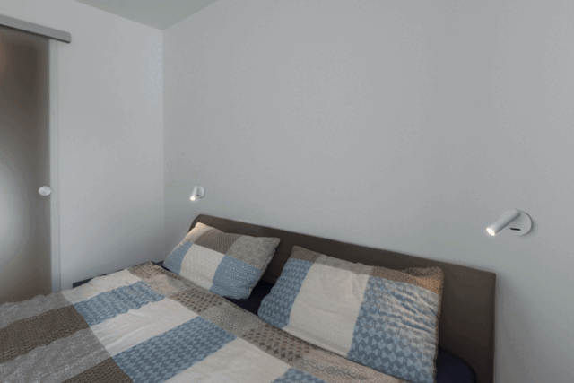 5W 3000K simple rond blanc incl. interrupteur - 152341