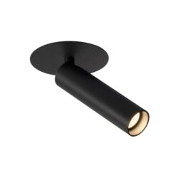 Détails visibles de Applique plafonnier LED orientable noir 7,5W 3000K pour Spots en saillie