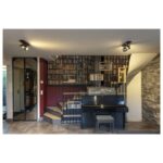 Plafonnier orientable noir à deux spots QPAR111 pour éclairage intérieur