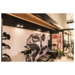 Plafonnier noir orientable à spots QPAR111 75W pour éclairage intérieur