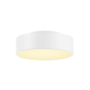 SLV Belgium - MEDO 30 plaf app/suspension LED 12W 3000K alu/acier/PMMA diam.28cm blanc - 135021