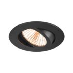 SLV Belgium - NEW TRIA 68 DL 2700K 38° rond noir - 1007386