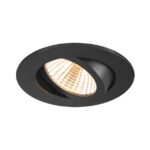 SLV Belgium - NEW TRIA 68 DL 3000K 38° rond noir - 1007390