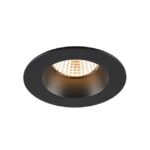 SLV Belgium - NEW TRIA 68 DL 3000K 38° rond noir - 1007408