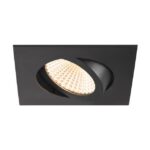 SLV Belgium - NEW TRIA 68 DL 3000K 60° carré noir - 1007400