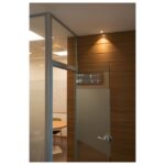 Spot encastrable carré blanc orientable GU10 éclairage mural directionnel