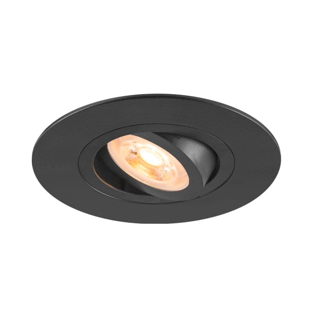 SLV Belgium - NEW TRIA 75 XL DL rond 10 W GU10 noir - 1007625 SLV Belgium - NEW TRIA 75 XL DL rond 10 W GU10 noir - 1007625