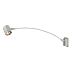SLV Belgium - New Myra Display Curve applique 1x50W Gu10 orientable IP55 gris argent - 233134