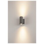 SLV Belgium - New Myra Up-Down 2x35W GU10 340°/45° IP55 anthracite - 233115 – Image 2