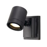 SLV Belgium - New Myra Wall 1x50W GU10 oriëntable 340°/45° IP55 anthracite - 233105