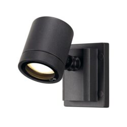 SLV Belgium - New Myra Wall 1x50W GU10 oriëntable 340°/45° IP55 anthracite - 233105