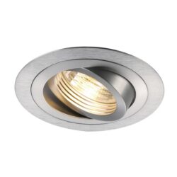 SLV Belgium - New Tria Rond GU10 spot encastré 50W 230V alu brossé - 111360