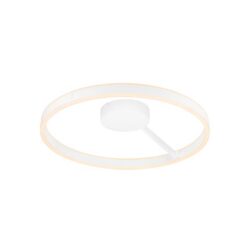 Plafonnier applique murale LED blanc 23 W, configuration visible