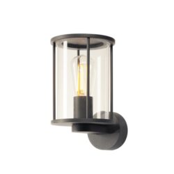SLV Belgium - PHOTONIA applique apparent A60/E27 60W alu/verre IP55 rond anthracite - 232045