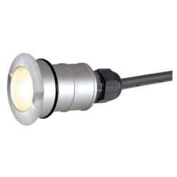 SLV Belgium - Power Trail-Lite écl. encastré mur/plafond PowerLED 1W 350mA inox LED blancchaud - 228332