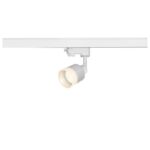 SLV Belgium - Puri track QPAR51 verre blanc 50W incl. adaptateur triphasé - 1001872