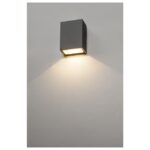 SLV Belgium - QUAD 1 applique carree anthracite LED blanc chaud 1x3W - 232465 – Image 5