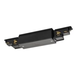 SLV Belgium - Raccord S-track DALI noir avec possibilité d'Alimentation - 1002643