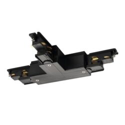 SLV Belgium - Raccord en T S-track DALI terre à gauche noir - 1002652