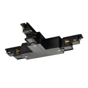 SLV Belgium - Raccord en T S-track DALI terre à gauche noir - 1002652