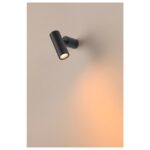 Applique murale extérieure GU10 noire IP65 S-TUBE 1007653 – Image 3