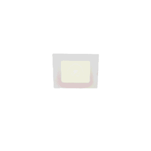 Plafonnier encastré LED carré blanc lumière 4000K pour intérieur