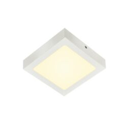 SLV Belgium - Senser 18 plafonnier en saillie intérieur LED carré blanc 3000K - 1003018