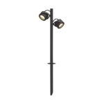 SLV Belgium - Sitra 360 SL Spike borne avec piquet 2x9W Gx53 90° + cable anthracite - 231535