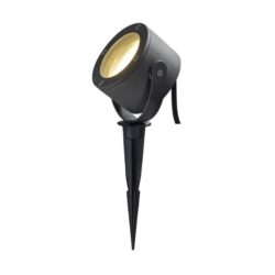 SLV Belgium - Sitra 360 Spike spot sur sol avec piquet 1x9W Gx53 90° + cable anthracite IP44 - 231525