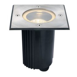 SLV Belgium - Spot encastré dans le sol outdoor DASAR 115 QPAR51 IP67 carré acier inox 316 35W - 229324