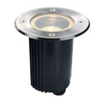 SLV Belgium - Spot encastré dans le sol outdoor DASAR 115 QPAR51 IP67 rond acier inox 316 35W - 229320