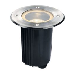 SLV Belgium - Spot encastré dans le sol outdoor DASAR 115 QPAR51 IP67 rond acier inox 316 35W - 229320
