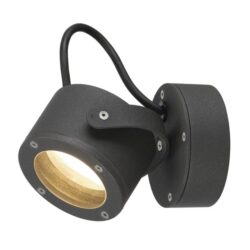 SLV Belgium - Stira 360 WL applique 1x9W Gx53 D=10cm anthracite IP44 - 231515