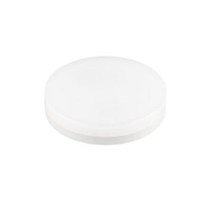 Ampoule LED GX53 6W blanc chaud dimmable 2700K format rond plat